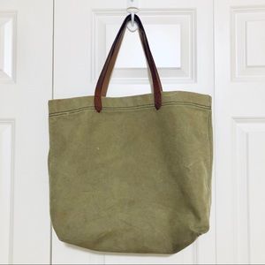 Madewell The Canvas Transport Tote